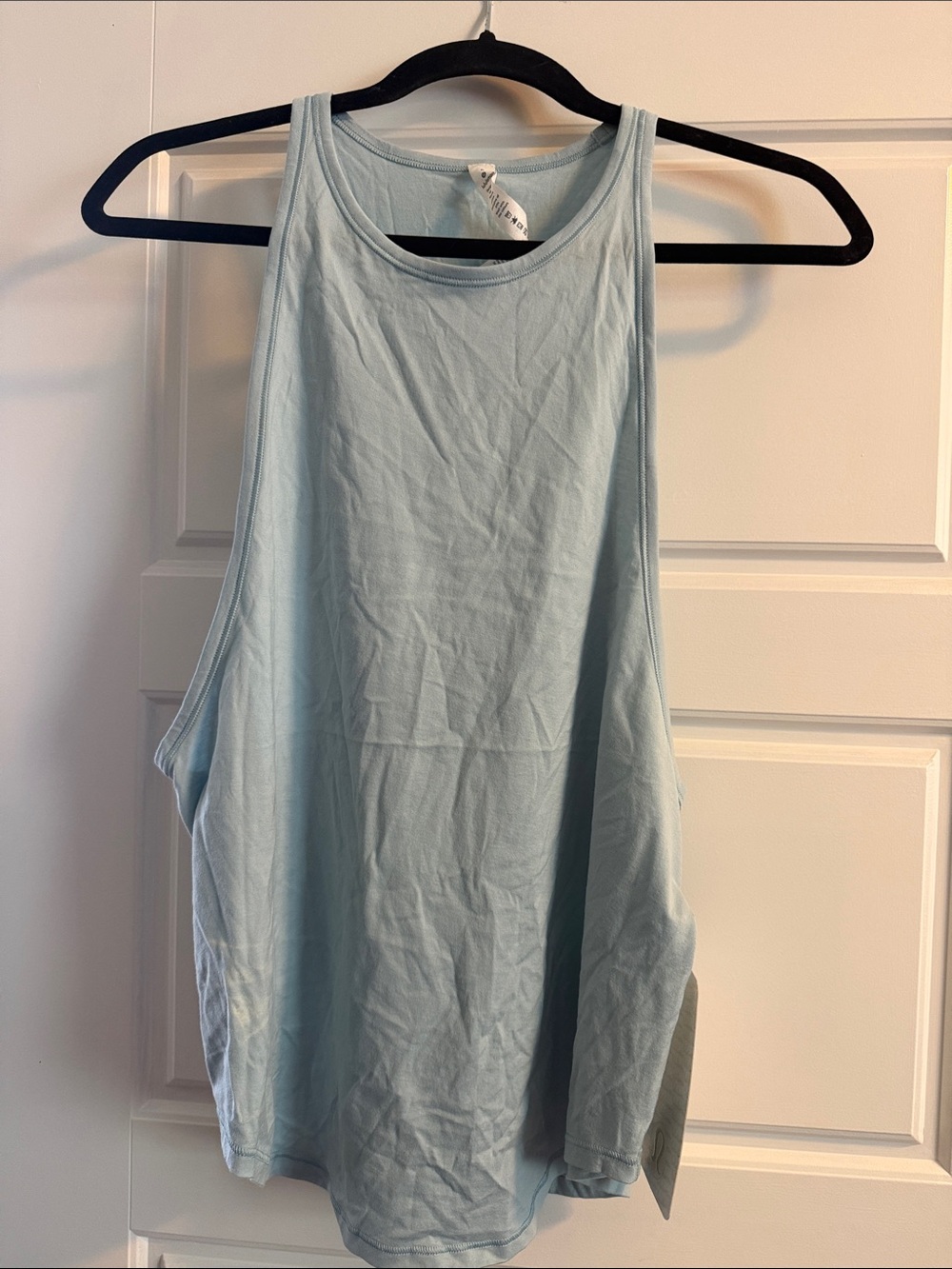 lululemon athletica Pale Blue Muscle Tank